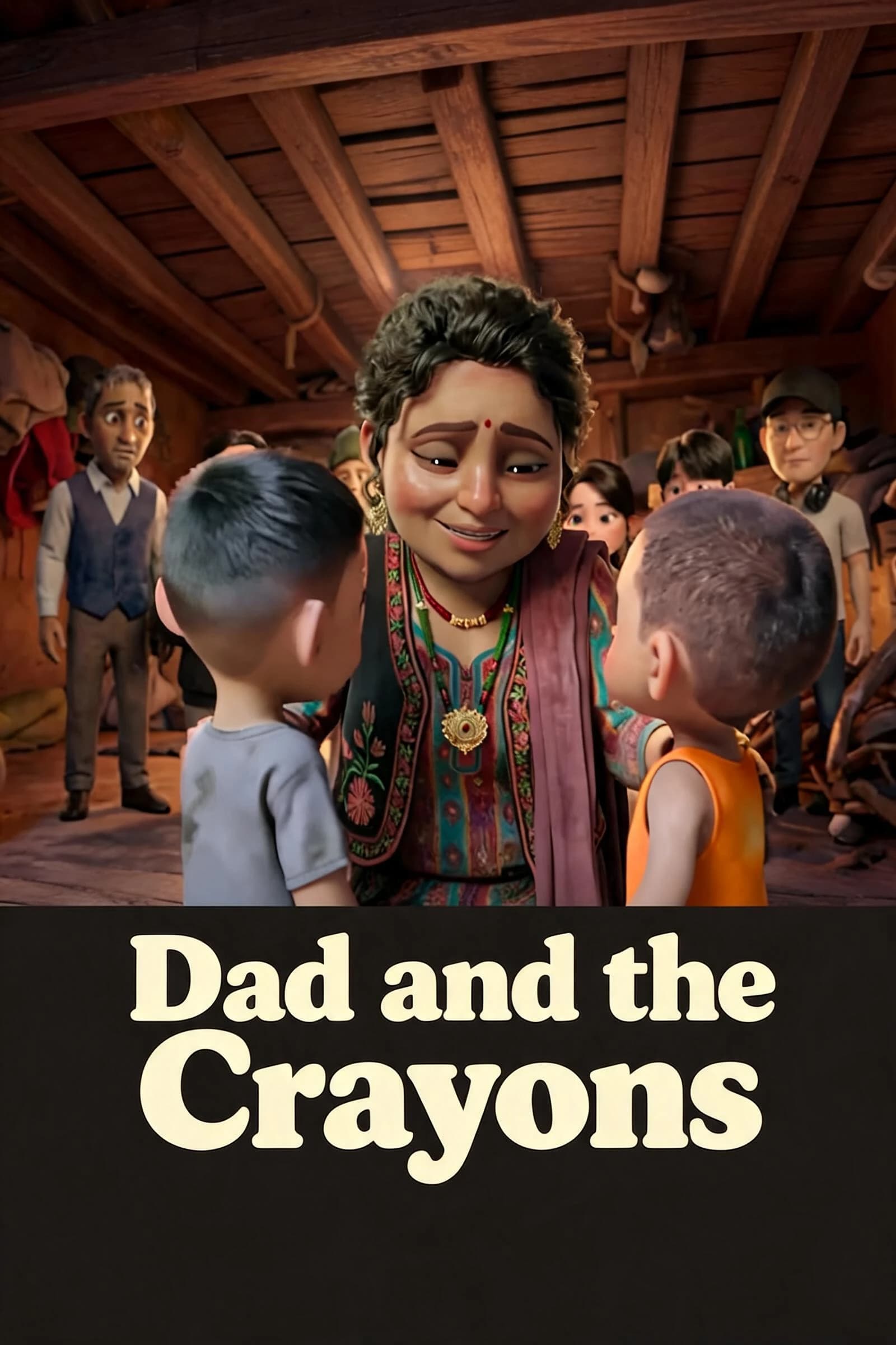 Dad and the Crayons